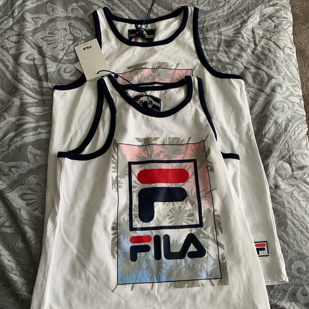 Kids fila tanks